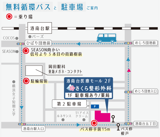 さくら整形外科地図